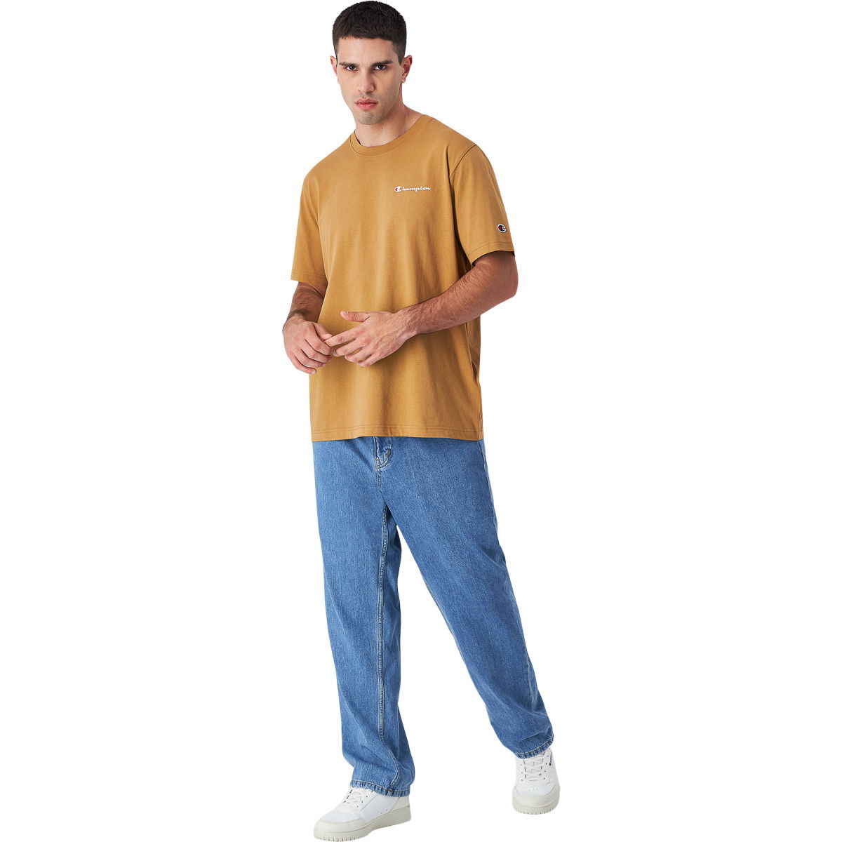 Champion Small Script Logo T-shirt Herre