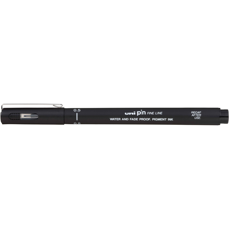 Uni-Ball Fineliner PIN, 0.5 mm, schwarz