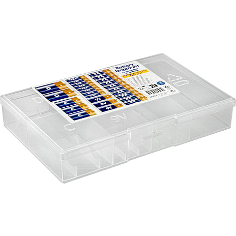 Batteriboks m/6 rum