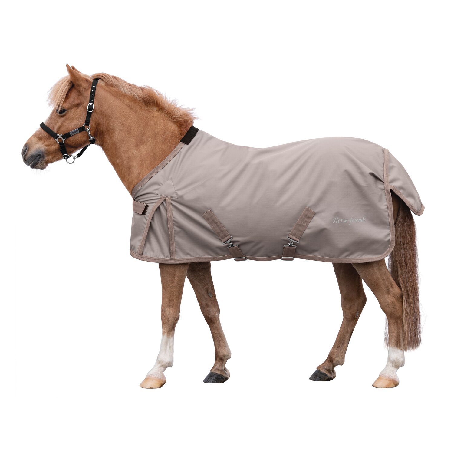 Horse-friends Outdoordecke - grey