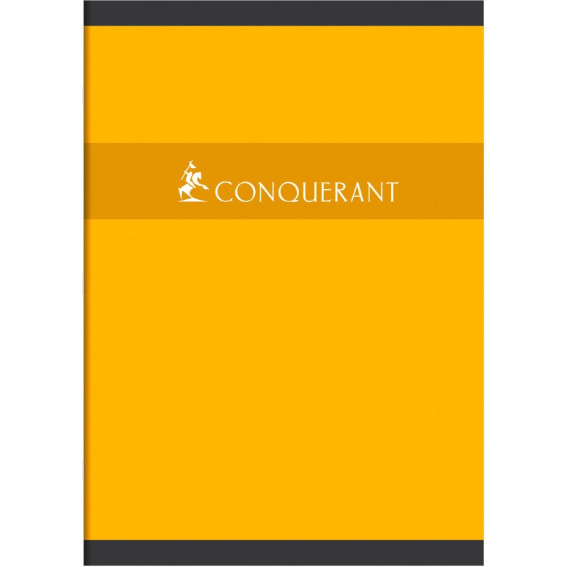 Cahier piqué Conquérant Sept A4 21 x 29,7 cm grands carreaux 96 pages