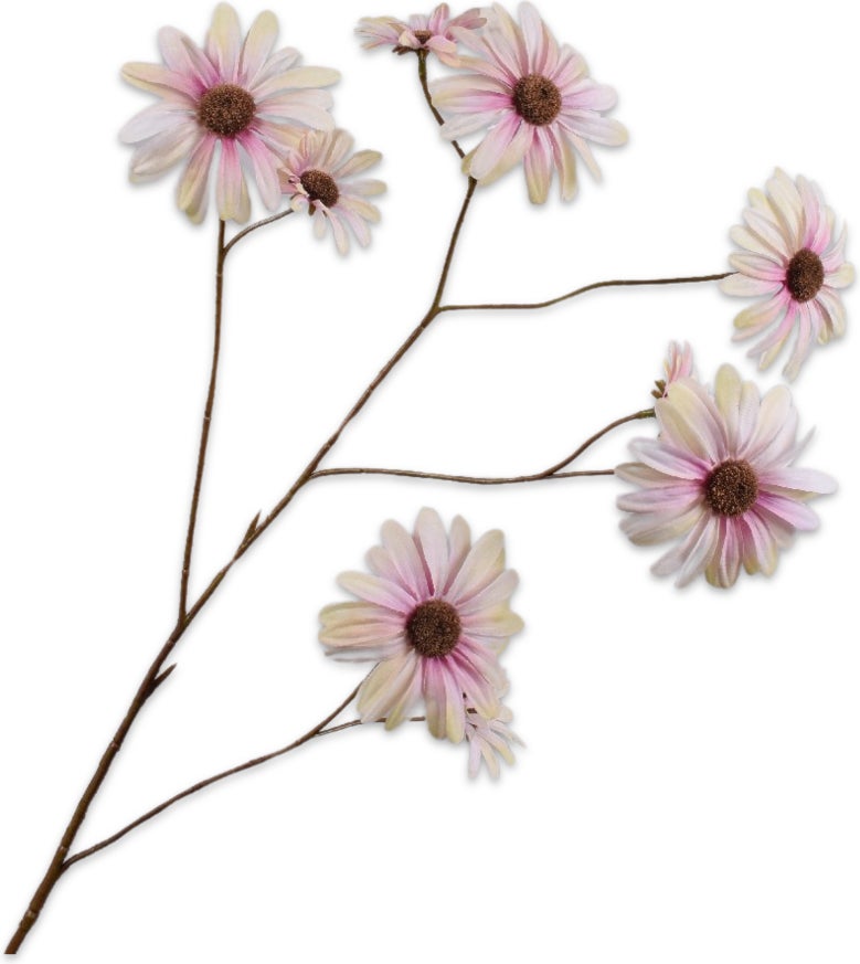 Silk-ka kunstbloem Margriet groen 102 cm