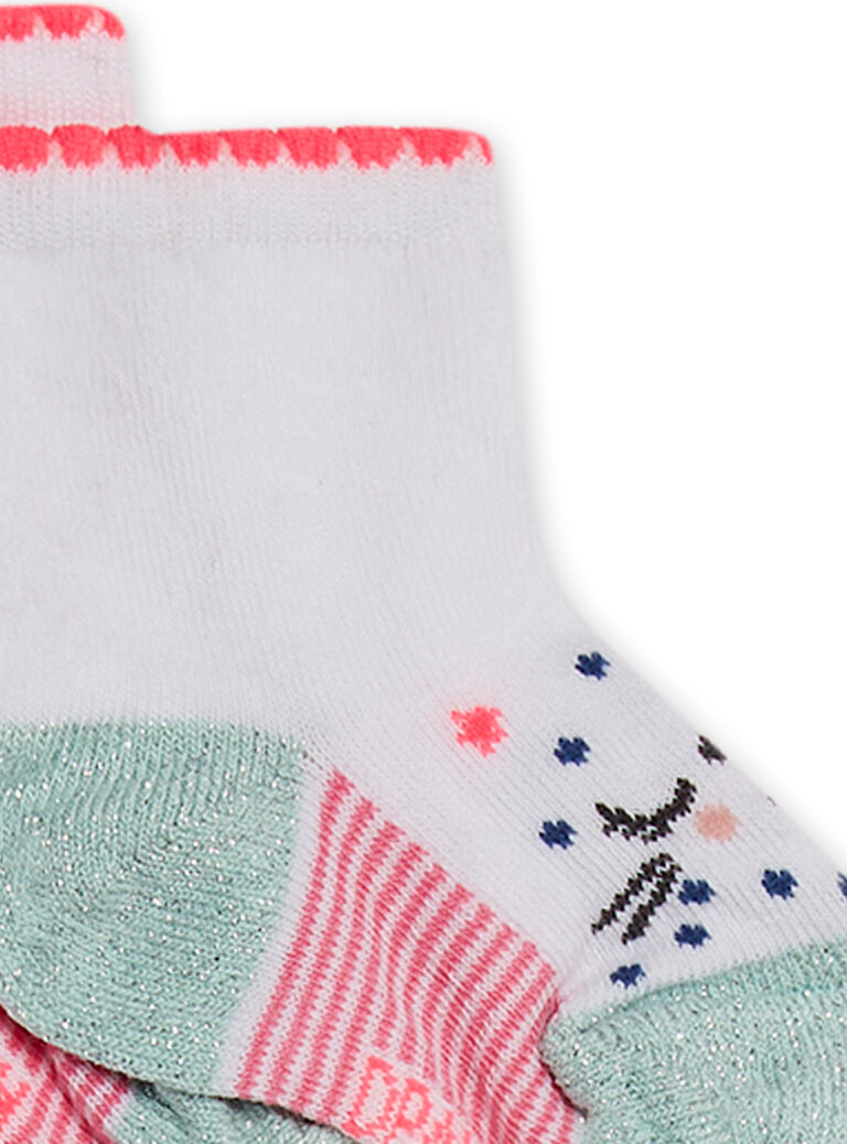 Chaussettes motifs chats bébé fille