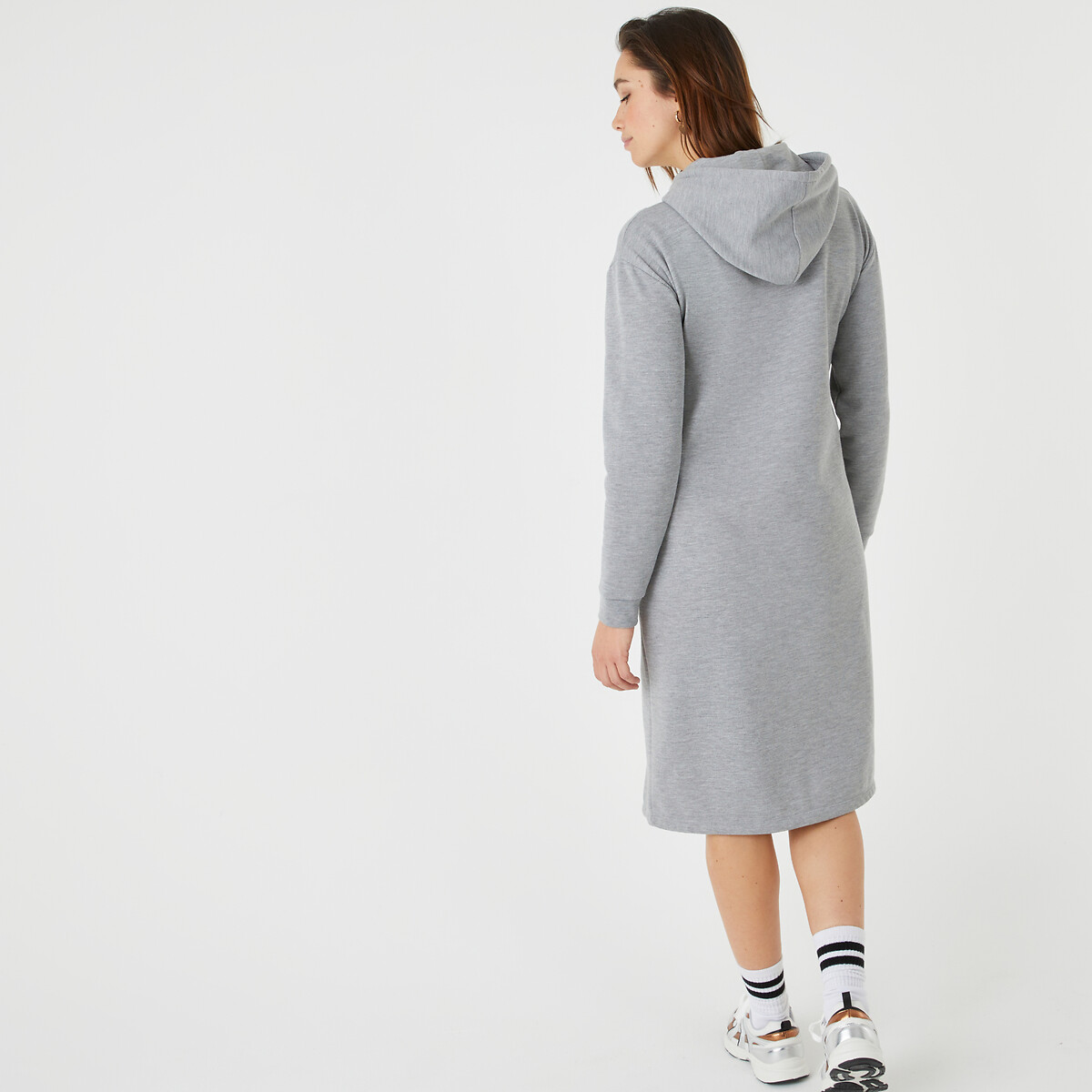 COLEÇÃO LA REDOUTE<br>Vestido de malha para maternidade e amamentação
