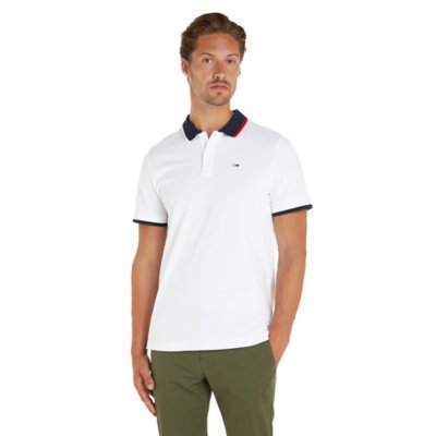 Polo à manches courtes homme Tjm Reg Flag Neck TOMMY HILFIGER