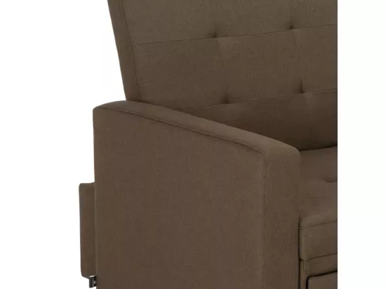 Fauteuil-lit peu encombrant avec accoudoirs au design moderne Zeta
