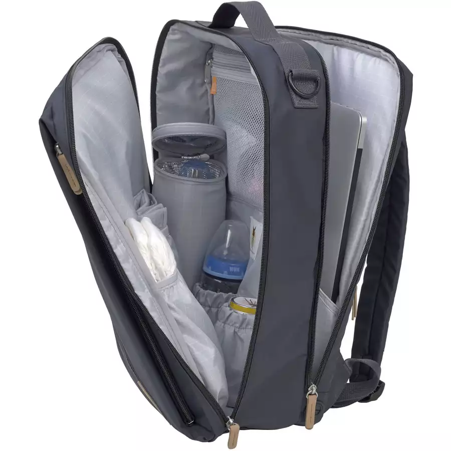 LÄSSIG Wickelrucksack Green Label Backpack Dark Blue