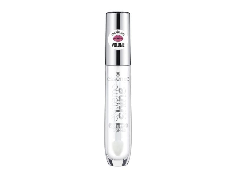 essence Lip Gloss Extreme Shine Volume 1 Crystal Clear Veganer Lip Gloss mit scheinendem Finish