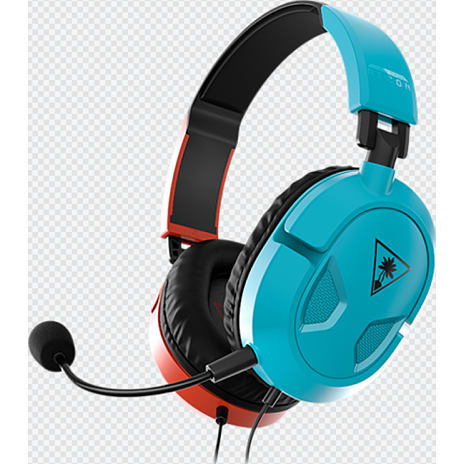 Turtle Beach Recon 50 Gaming Headset - rød/blå