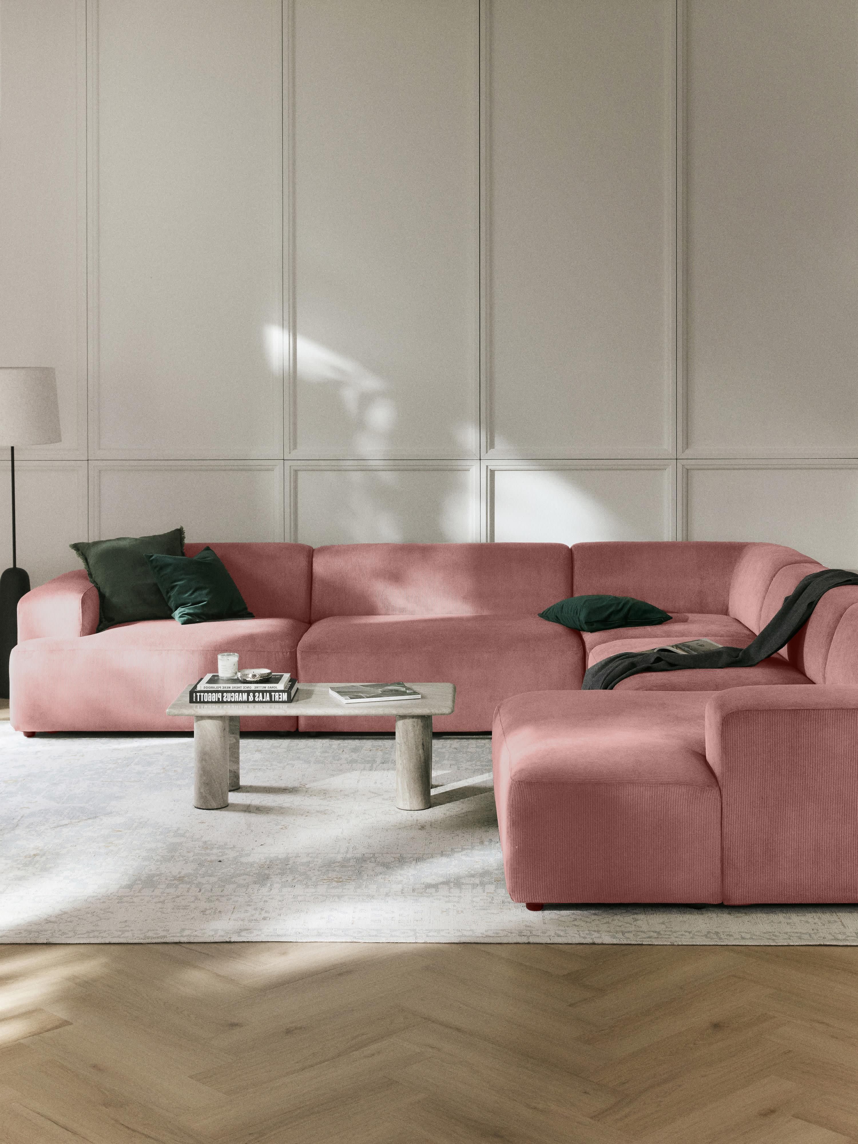 Corduroy hoekbank Melva