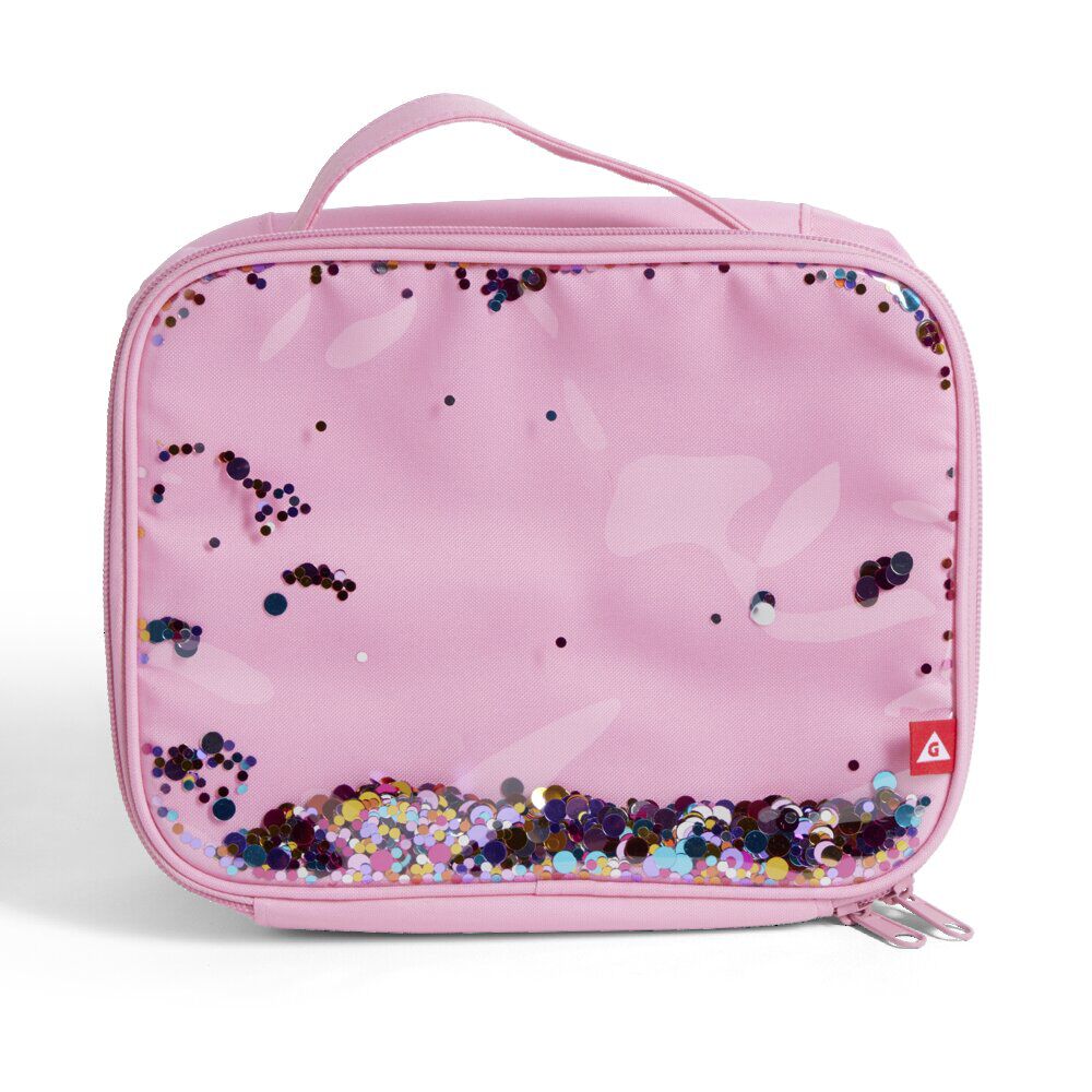Sac de transport 22x17x9cm polyester rose
