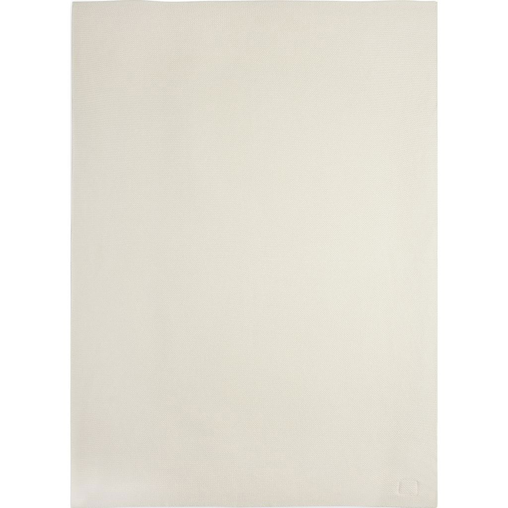 JolleinJollein   Decke basic knit ivory 75x100cm