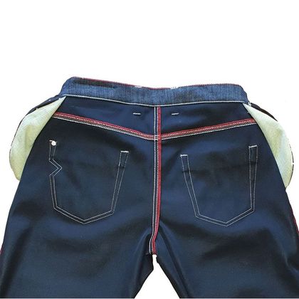 Jean ESQUAD MILO WATERPROOF - Regular - Bleu