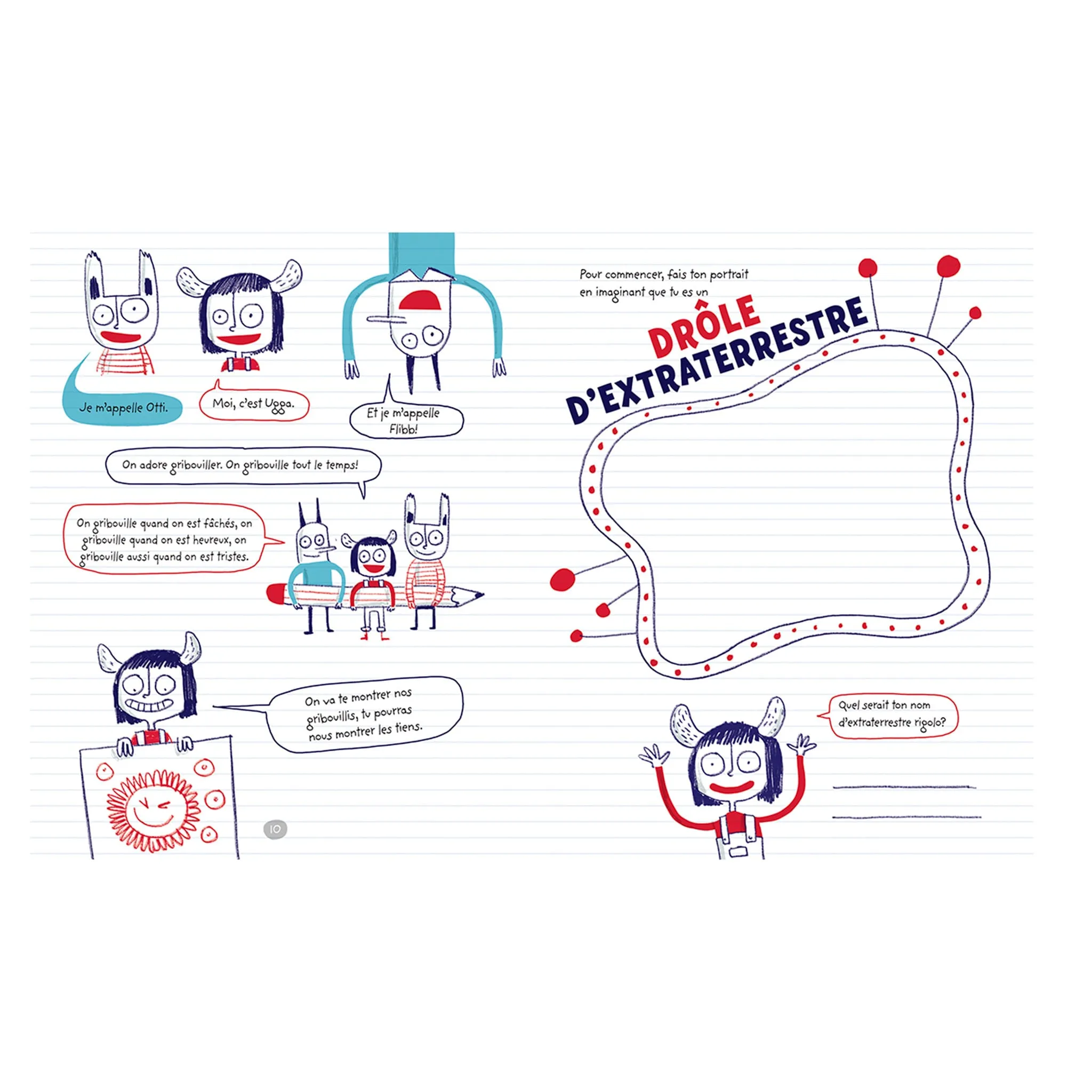 Prologue Comment Ça Va? Dessinons Nos Émotions - Elise Gravel
