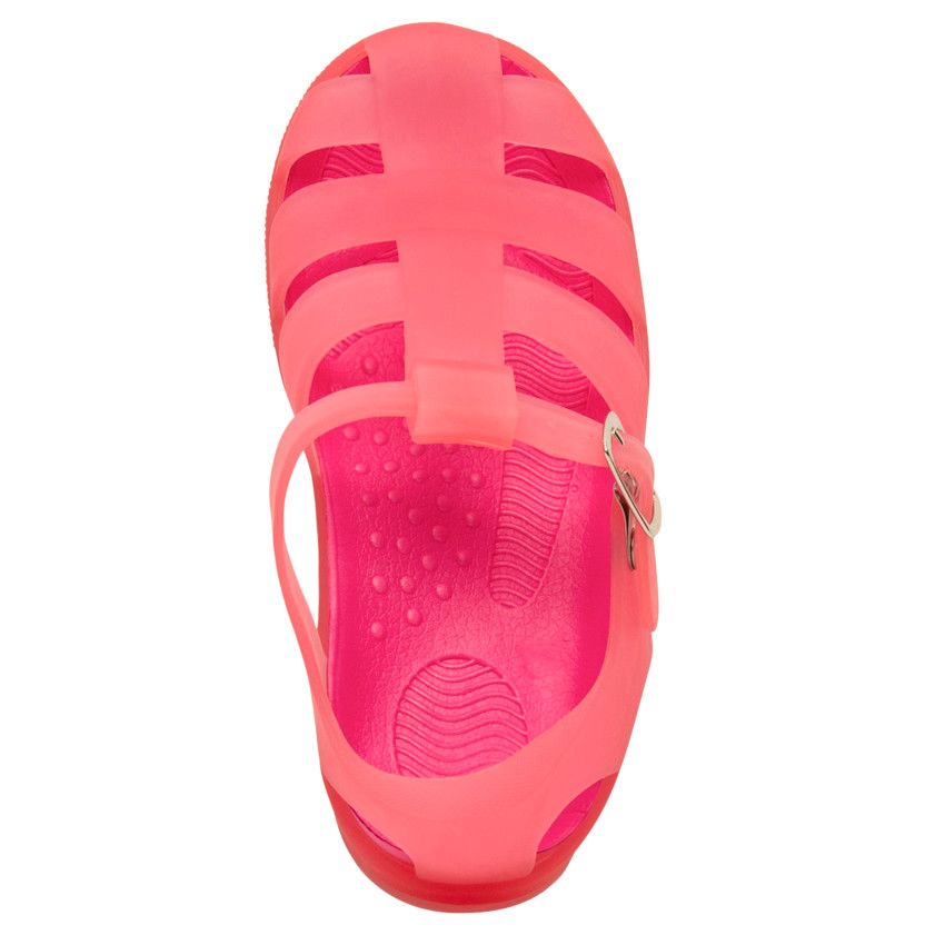 Sandales de plage avec semelles amovibles pour fille - Fuchsia