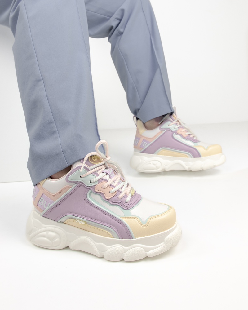 Buffalo Chai Lage sneakers  - paars