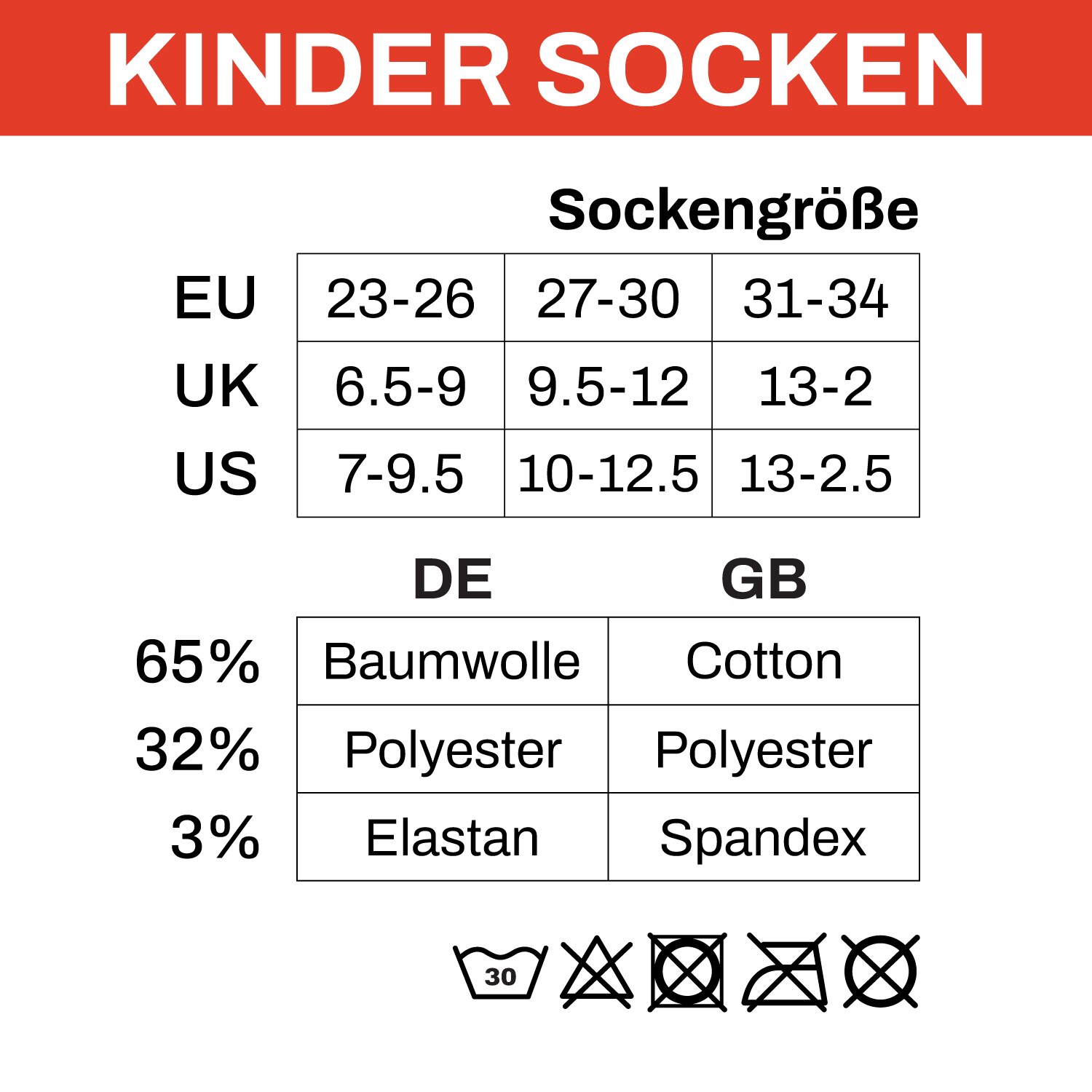 Chili Lifestyle Kindersocken Streifen 12 Paar Mädchen Jungen