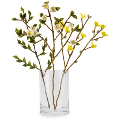 Forsythienzweig Filz