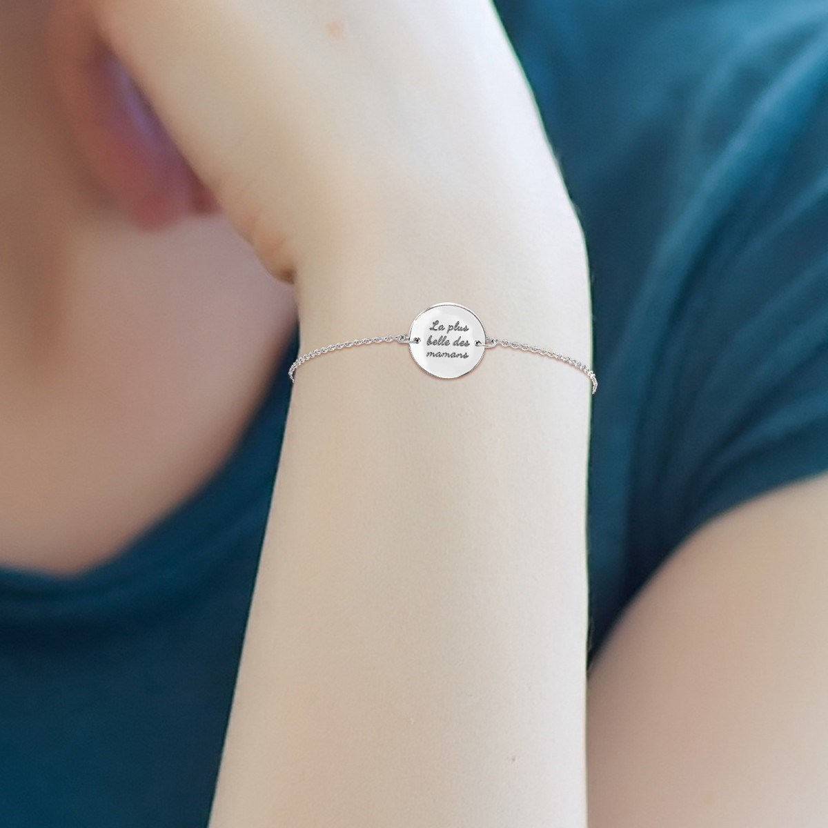 La plus belle des mamans - Bracelet SC Crystal