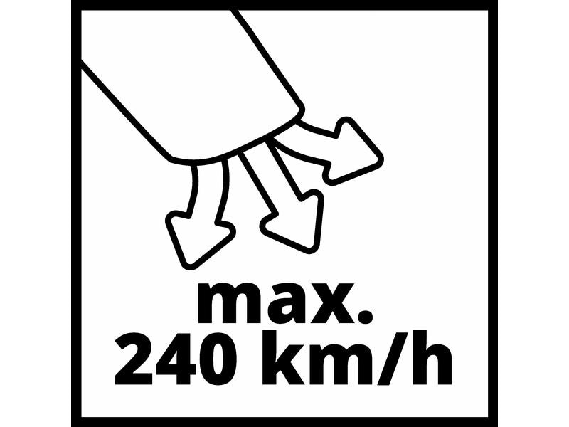 Einhell Professional Akku-Laubsauger Venturro 36/240 Solo Befreit Ihren Garten und Hof von Laub und Schmutz