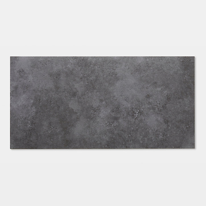 Dalle PVC adhésive PopRock Bois gris foncé 30 x 60 cm GoodHome (vendue au carton)