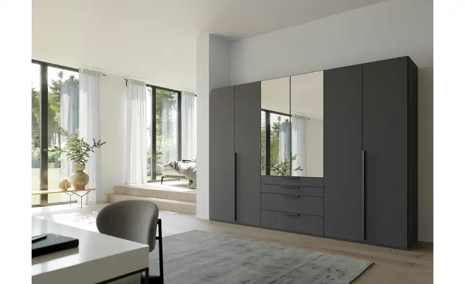 Drehtürenschrank 301 cm 6 Stück