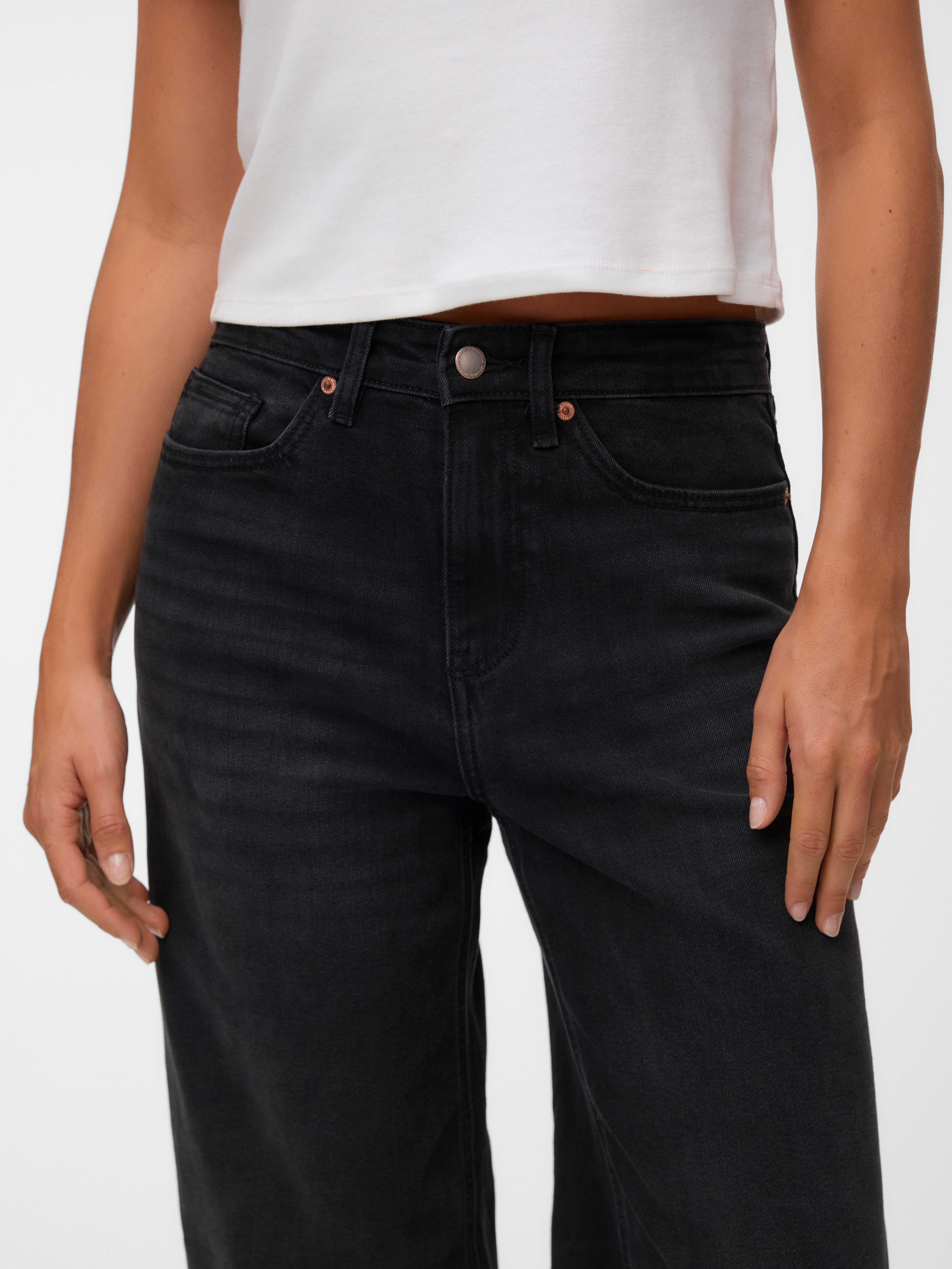 VMOLIVIA High rise Wide leg fit Jeans