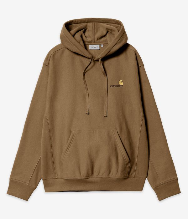 Carhartt WIP American Script Hoodie (hamilton brown)