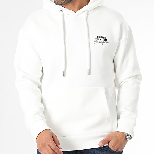 Sweat Capuche Blanc