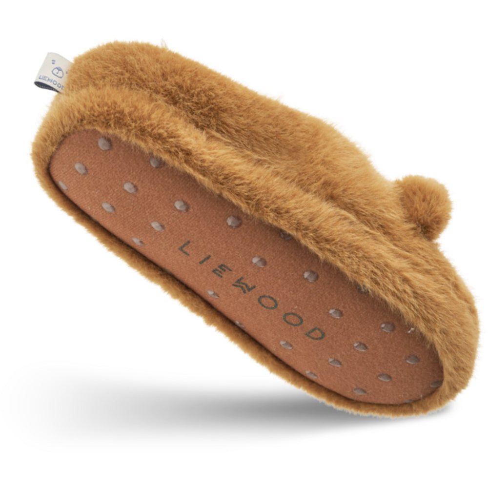 Køb LIEWOOD Golden Caramel Aviaja Bear Hjemmesko
