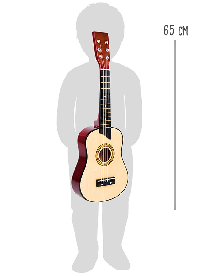 Gitarre - natur aus Holz