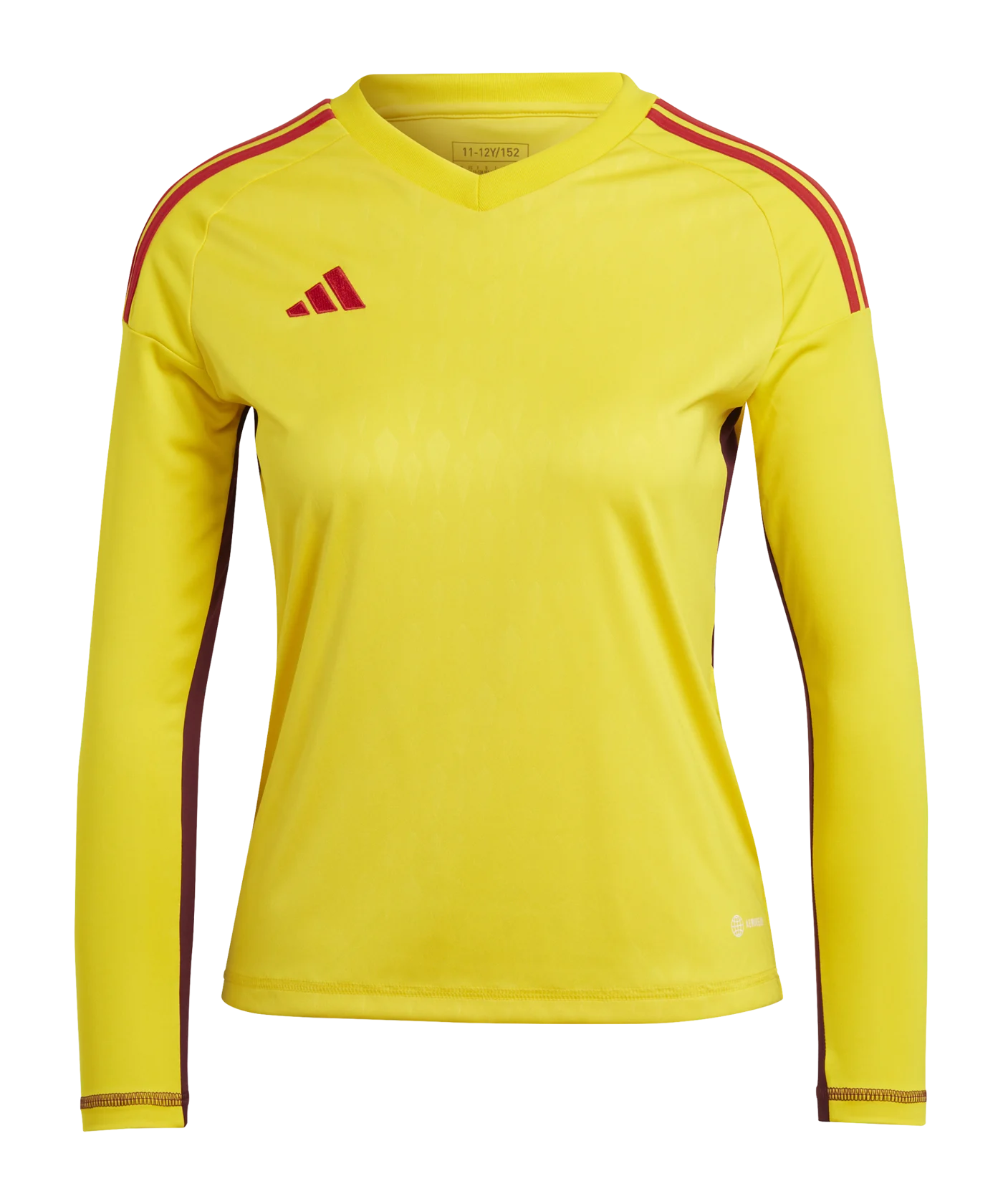 adidas Tiro 23 Competition Torwarttrikot Langarm Kids Gelb