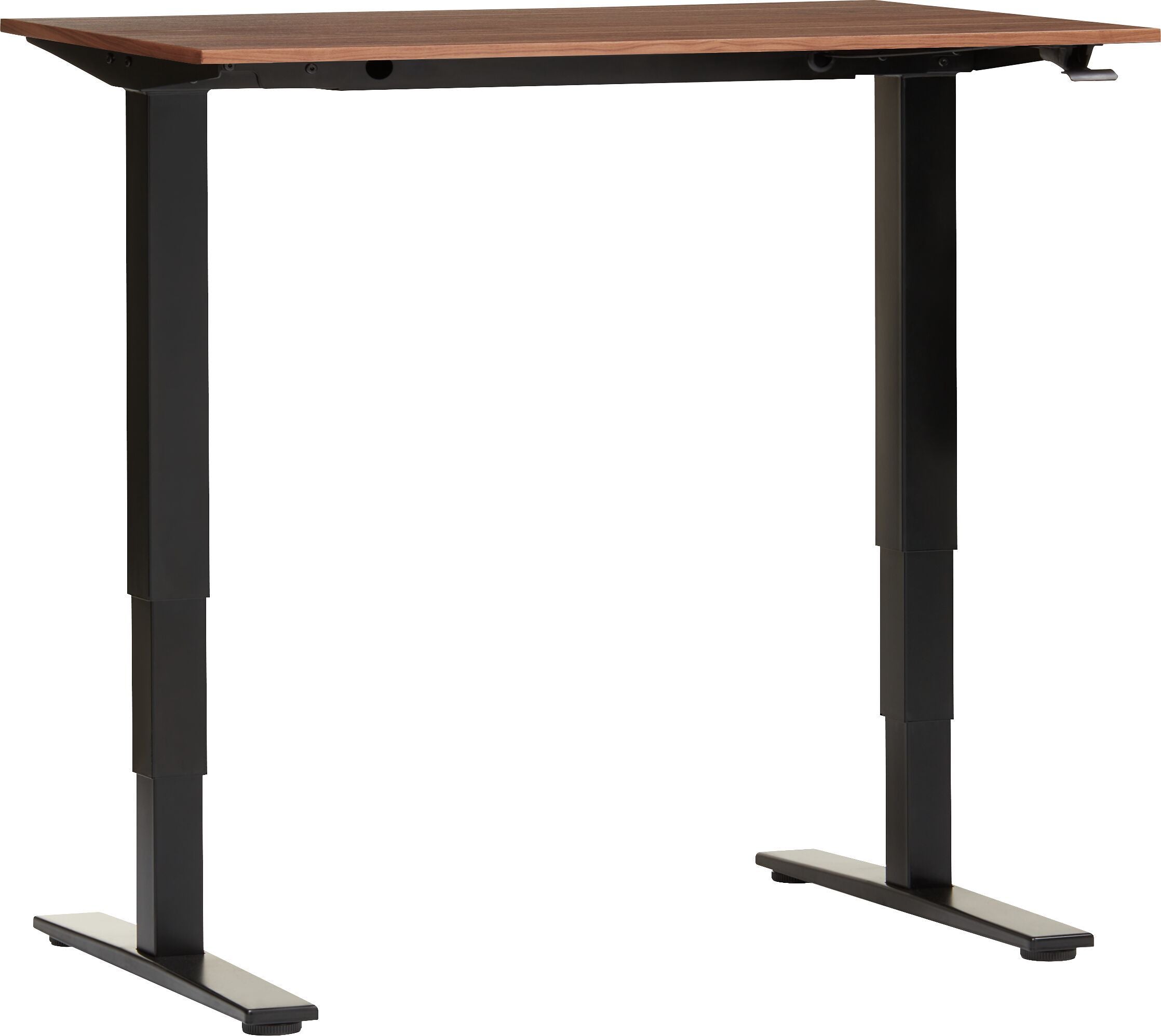 ECCO Light_Pult h.v.135x70_schwa/nussbau - Nussbaum / B: 135.0 cm x T: 70.0 cm x H: 73.0 cm