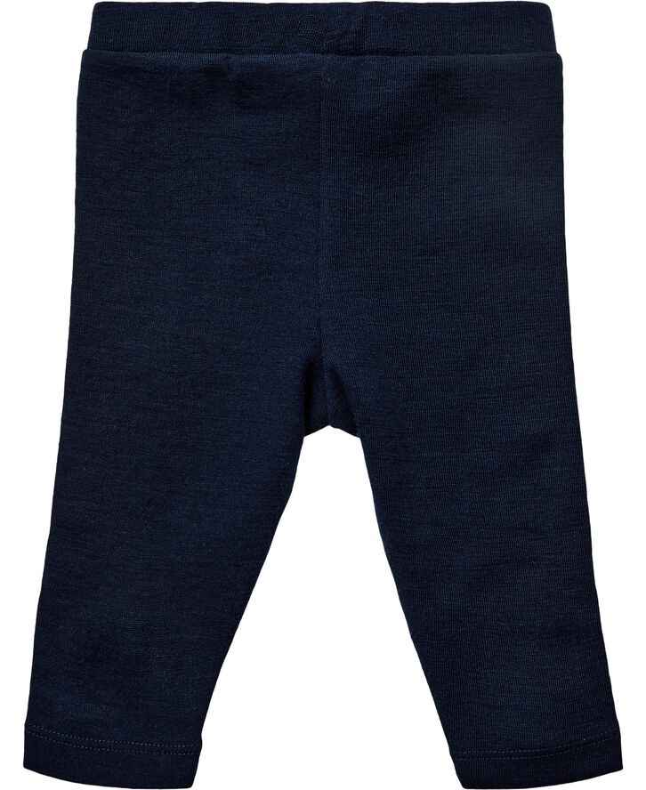 Magasin du Nord Collection Woola 2 leggings - RWS Merino Wool Navy