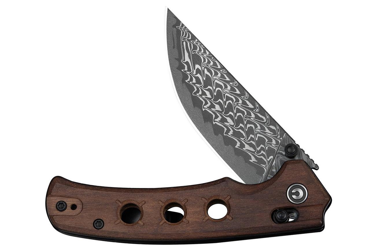 Civivi Noctis C24020C-DS1 Damascus, Guibourtia, zakmes