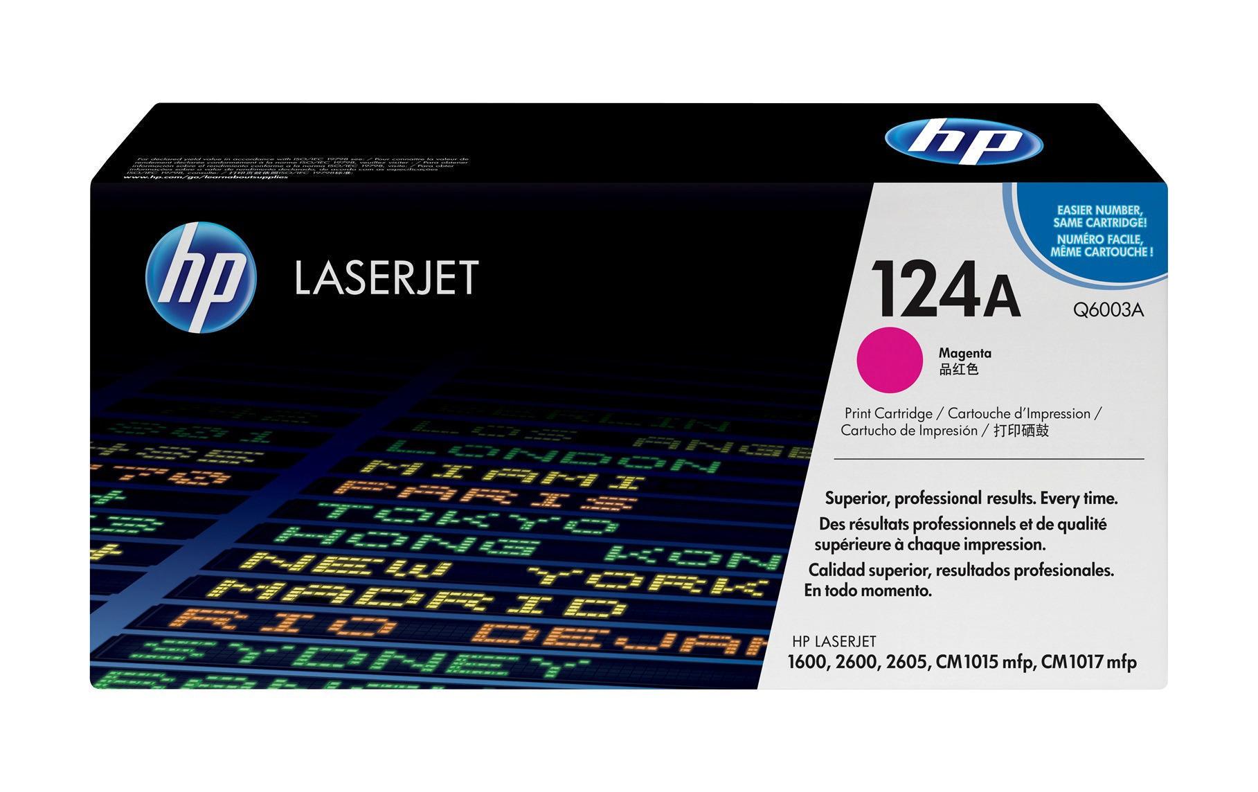 Toner Nr. 124A (Q6003A) MagentaTonerkartusche
