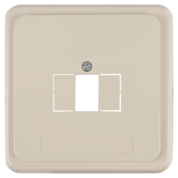 Peha Standard Afdekplaat USB crème