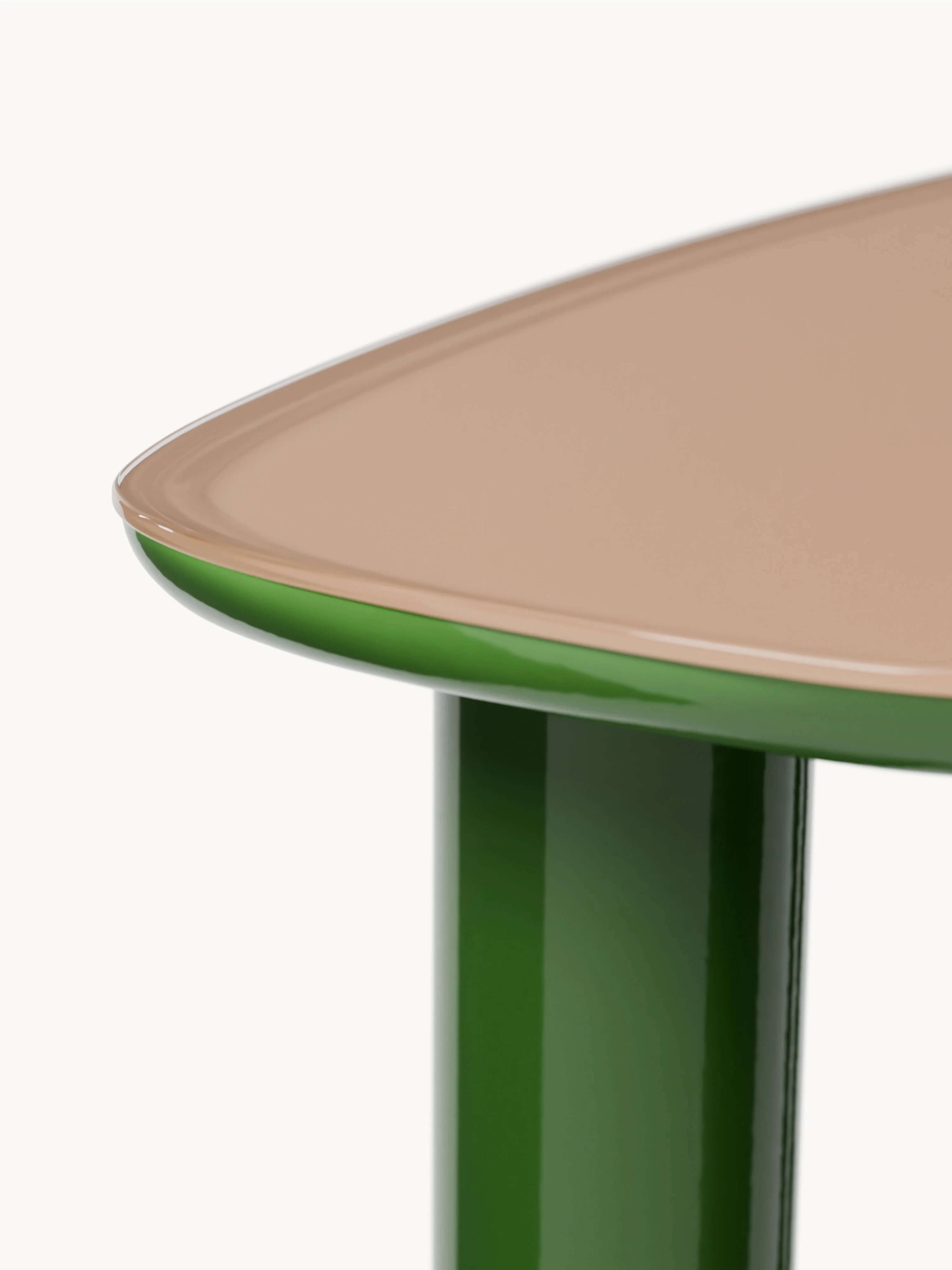 Wandtafel Beni met glazen tafelblad 3