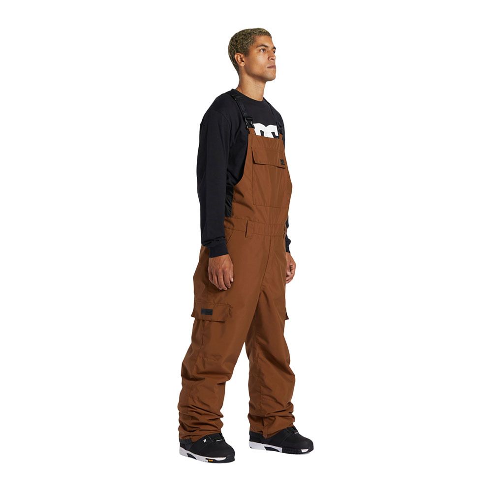 DC Shoes DOCILE - Salopette ski Homme bison