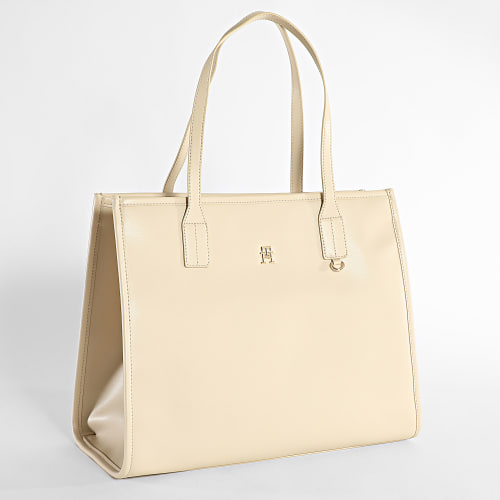 Lot Sac Tote Et Pochette Femme City 5690 Beige