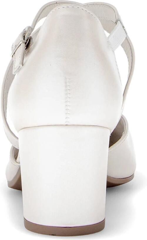 GABOR Pumps Dames 343 Maat: 44 Materiaal: Leer Kleur: Wit