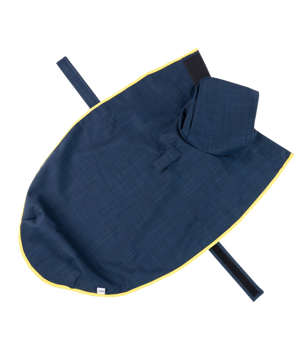 Capa de chuva para cães Groc Groc Lola 3 Softshell azul marinho