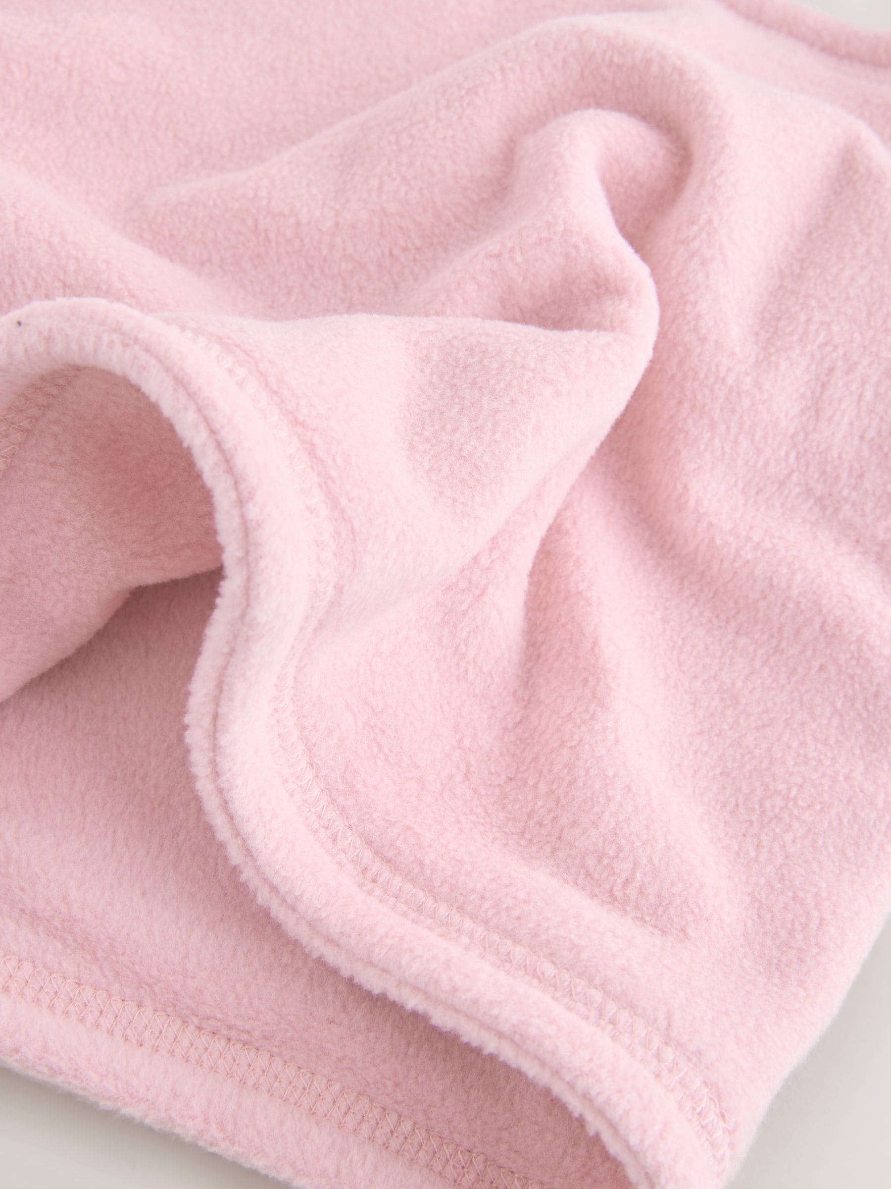 Roze - Fleece colsjaal (3-16jr)