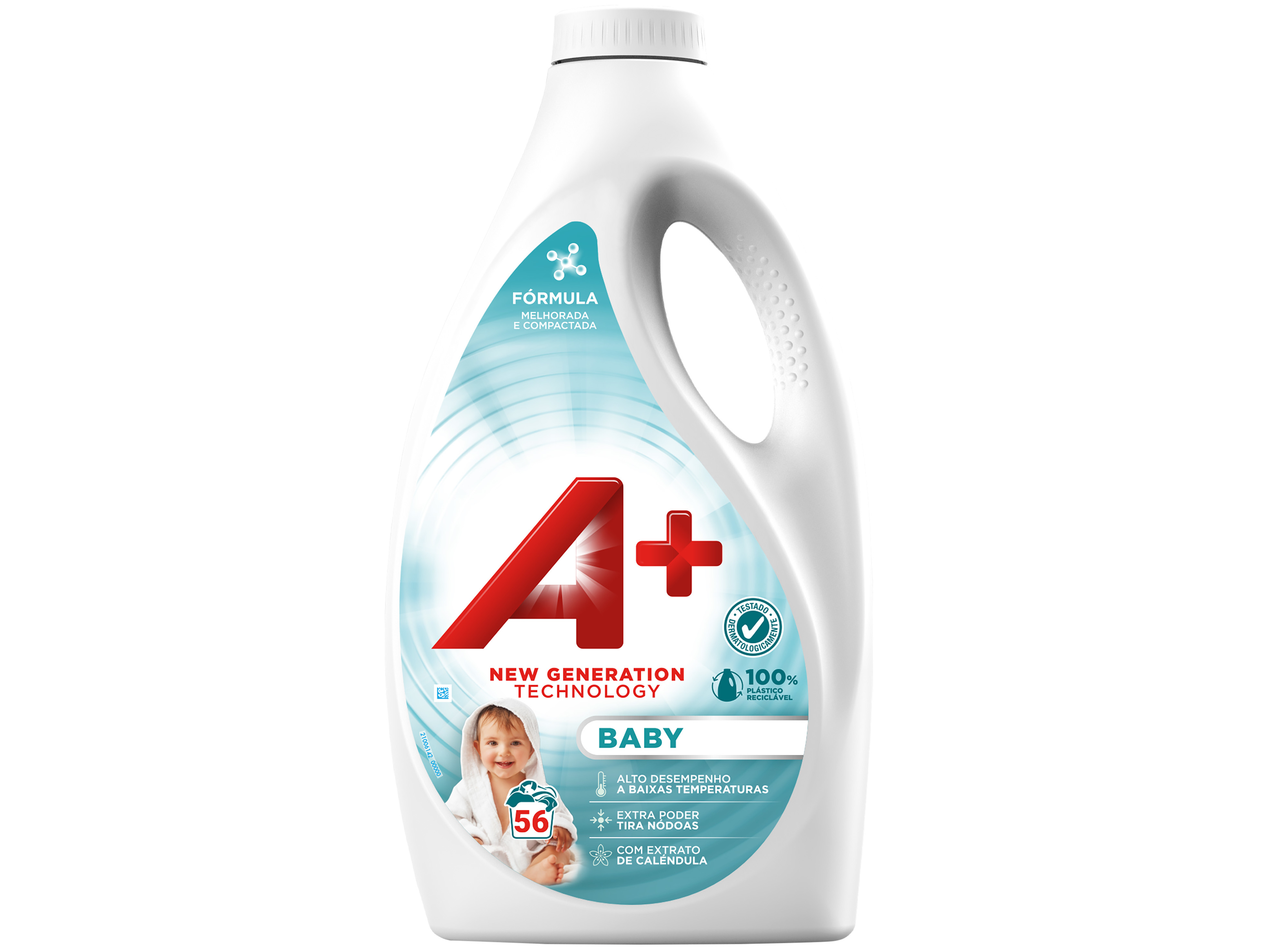 DETERGENTE ROUPA MÁQUINA A  LÍQUIDO BABY 56 DOSES