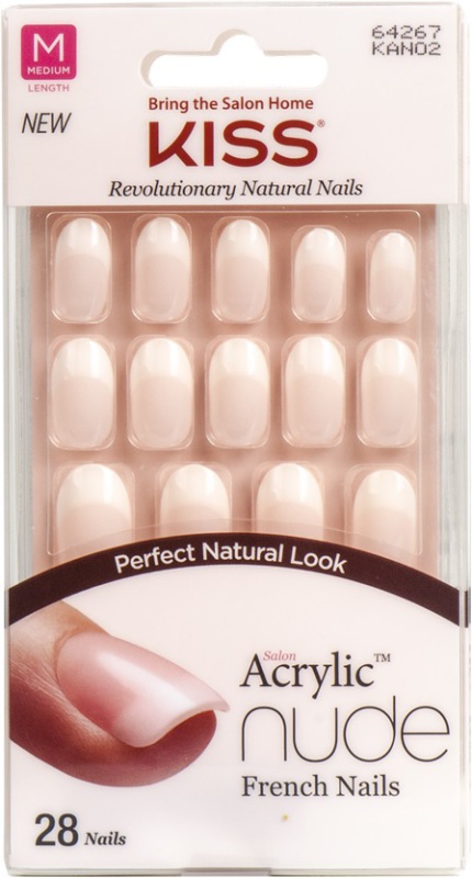 Kiss Nude Nails Graceful 1 stuk