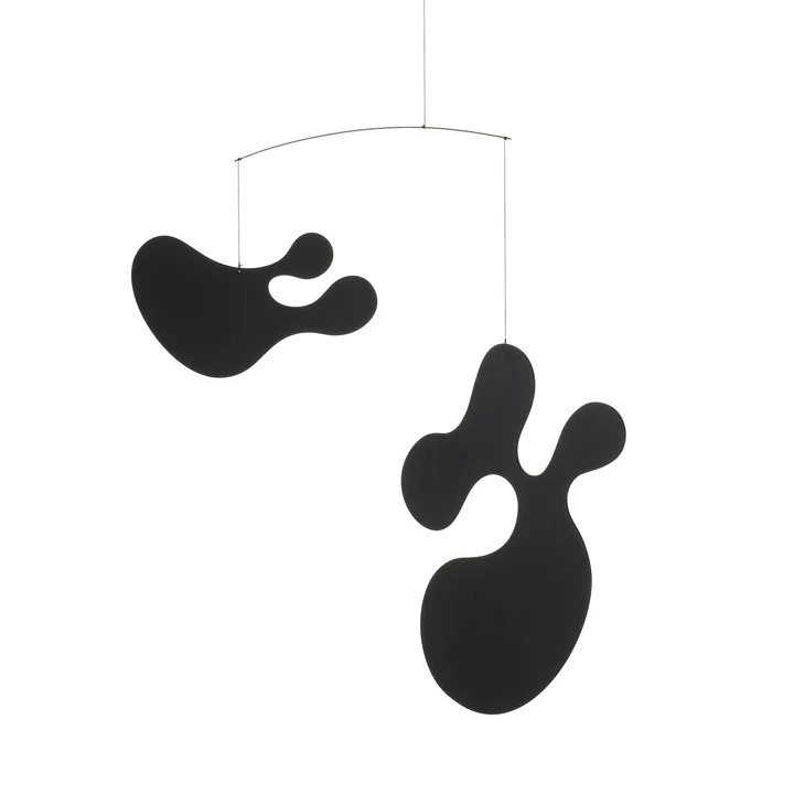 Vitra - Eames Plywood Mobile, Model C, schwarz