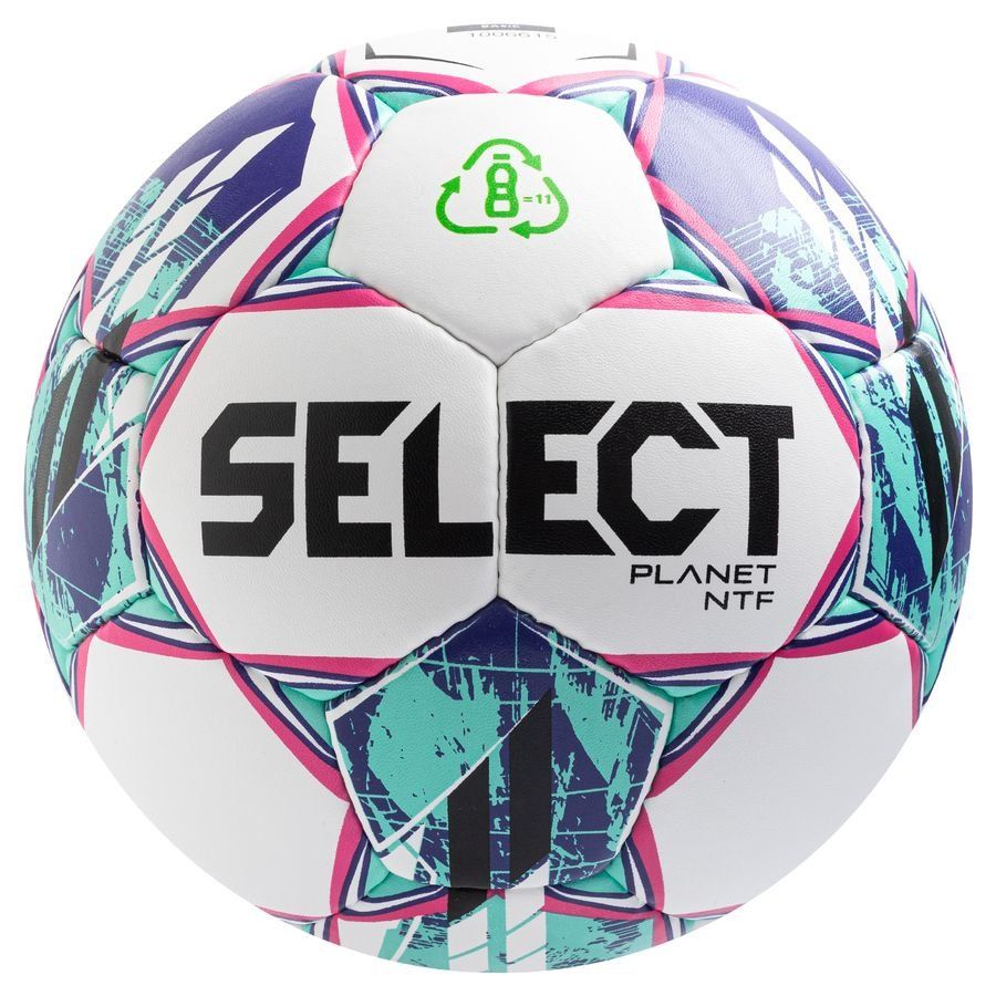 Select Ballon Planet NTF V23 - Blanc/Vert/Rose