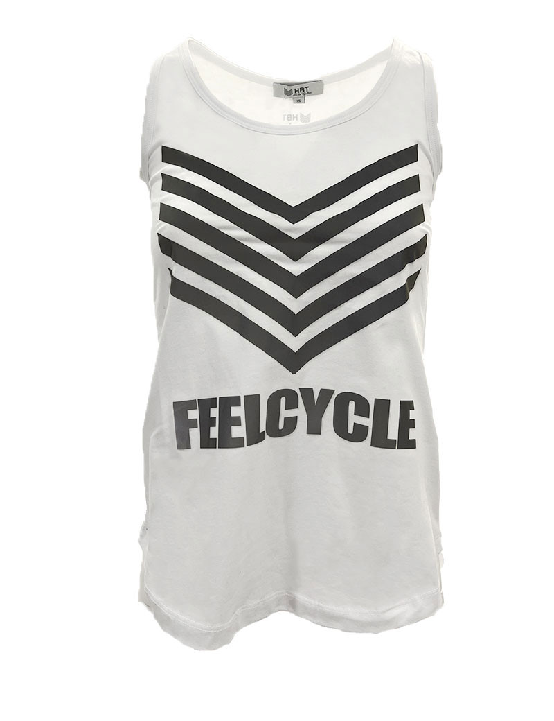 HBT CLAUDIA T-SHIRT SANS MANCHES FEEL CYCLE RÉFLECTIVE NOIR