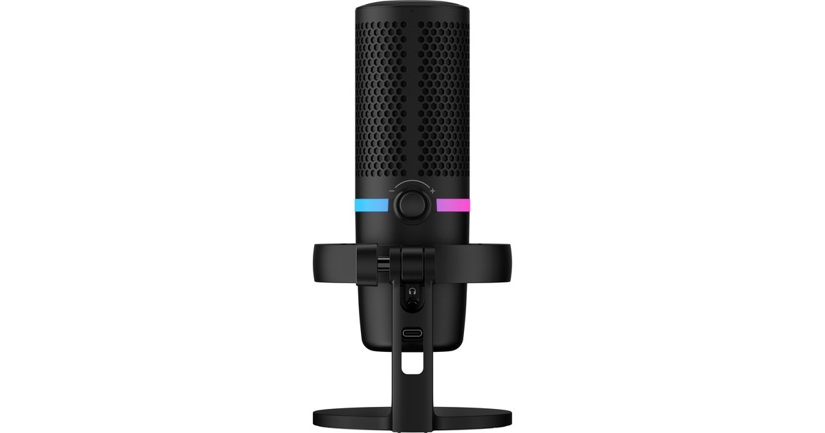 HyperXDuoCast microfoon  (Zwart, RGB led)