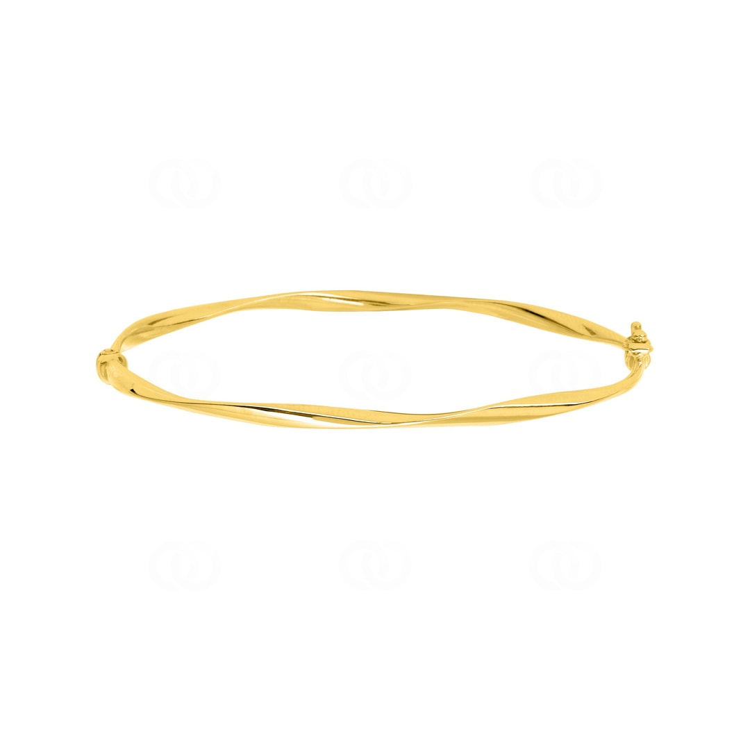 Armreif 375/9 K Gelbgold verdreht